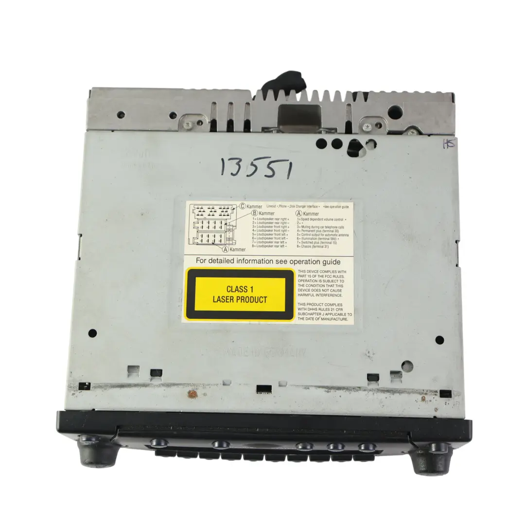Land Rover Freelander L314 Sat Nav Head Unit Navigation System - SKU XQD000230PMA - Part number XQD000230PMA