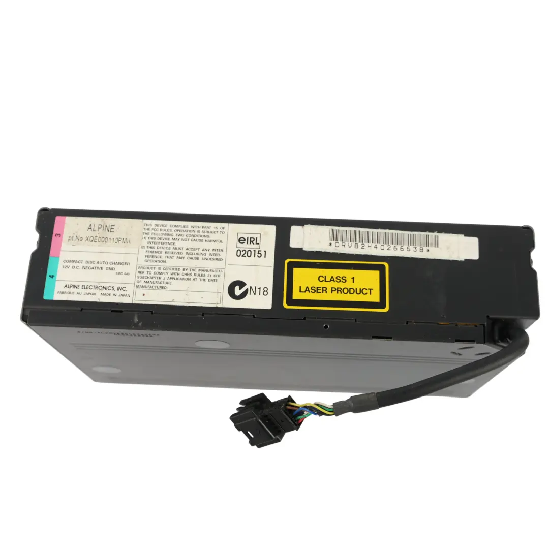 Land Rover Freelander L314 Under Seat CD Changer Alpine - SKU XQE000110PMA - Part number XQE000110PMA