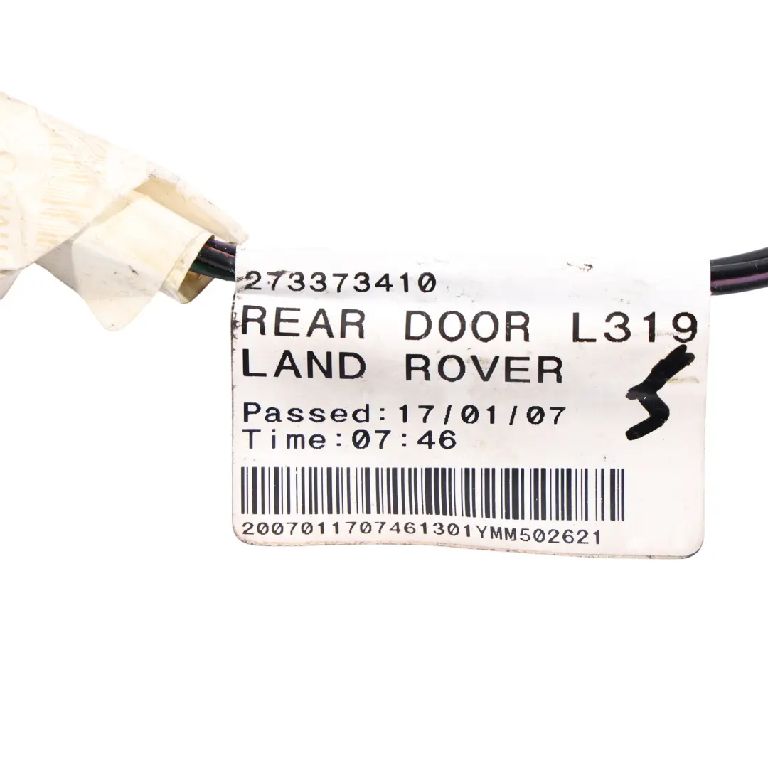 Land Rover Discovery L319 Door Wire Harness Rear Right O/S YMM502621 - SKU YMM502621B - Part number YMM502621B