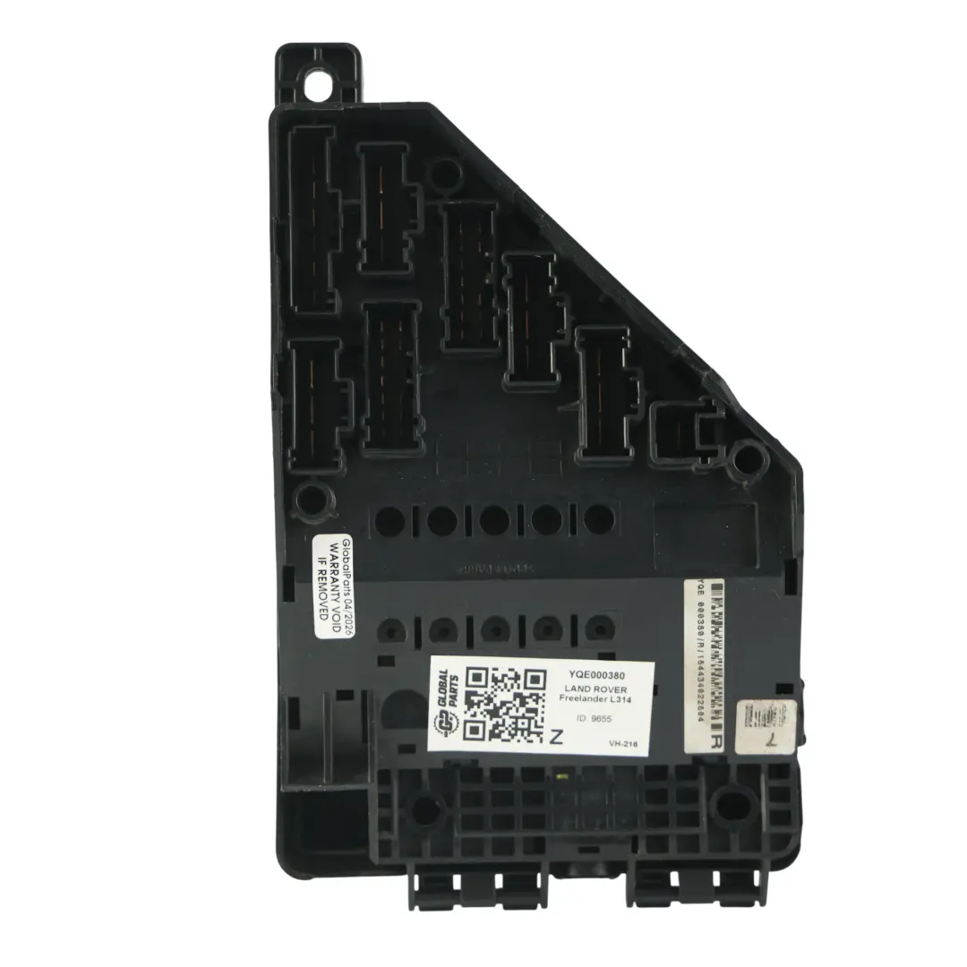 Fuse Box Electrical Relay Box Unit to Land Rover Freelander L314 Engine with Part number YQE000380 Land Rover Freelander L314 Engine Fuse Box Electrical Relay Box Unit - SKU YQE000380 - Part number YQE000380