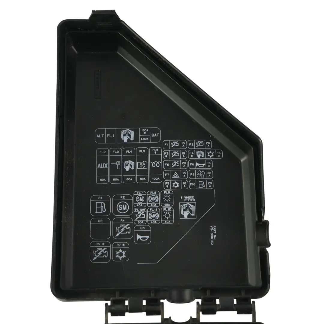 Caja Fusibles Motor Relé Eléctrico para Land Rover Freelander L314 con número de pieza YQE000380 Land Rover Freelander L314 Caja Fusibles Motor Relé Eléctrico - SKU YQE000380 - Número de pieza YQE000380
