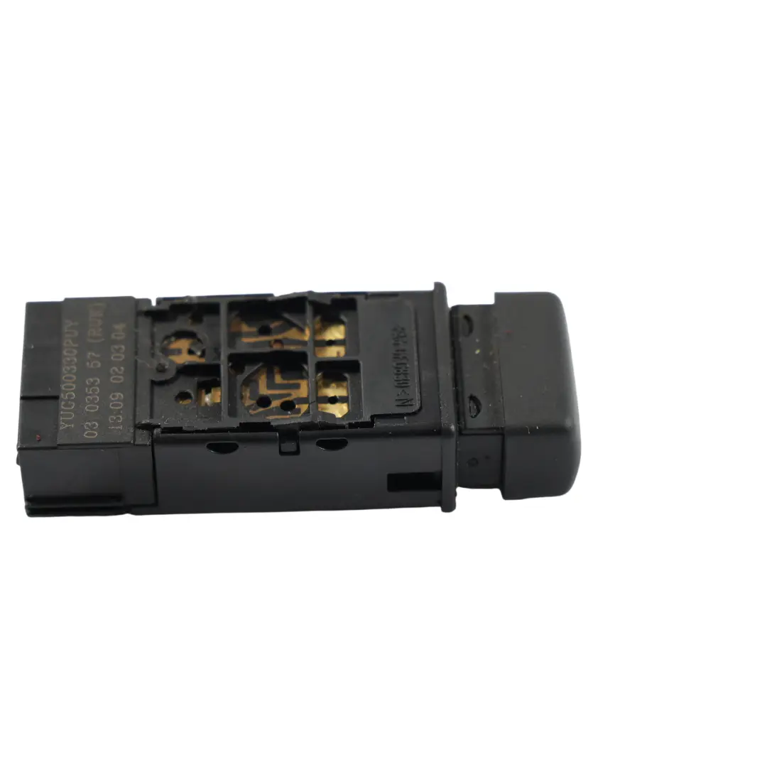 Sensor Interruptor Asistente PDC para Land Rover Freelander L314 con número de pieza YUG500330PUY Land Rover Freelander L314 Sensor Interruptor Asistente PDC - SKU YUG500330PUY - Número de pieza YUG500330PUY