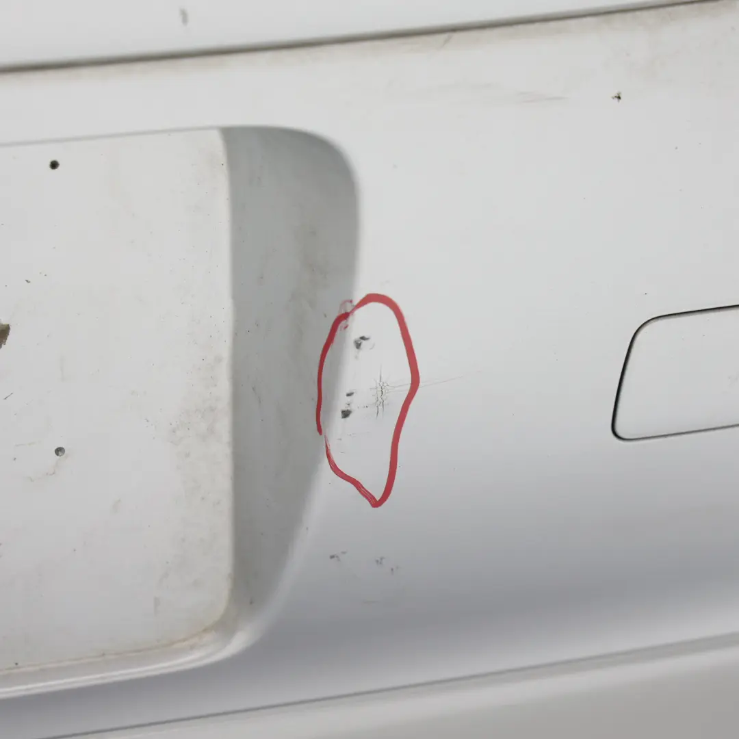 BMW E81 E87 LCI Rear Bumper Trim Panel Titansilber Silver - 354 - SKU 0035911-TS - Part number 0035911