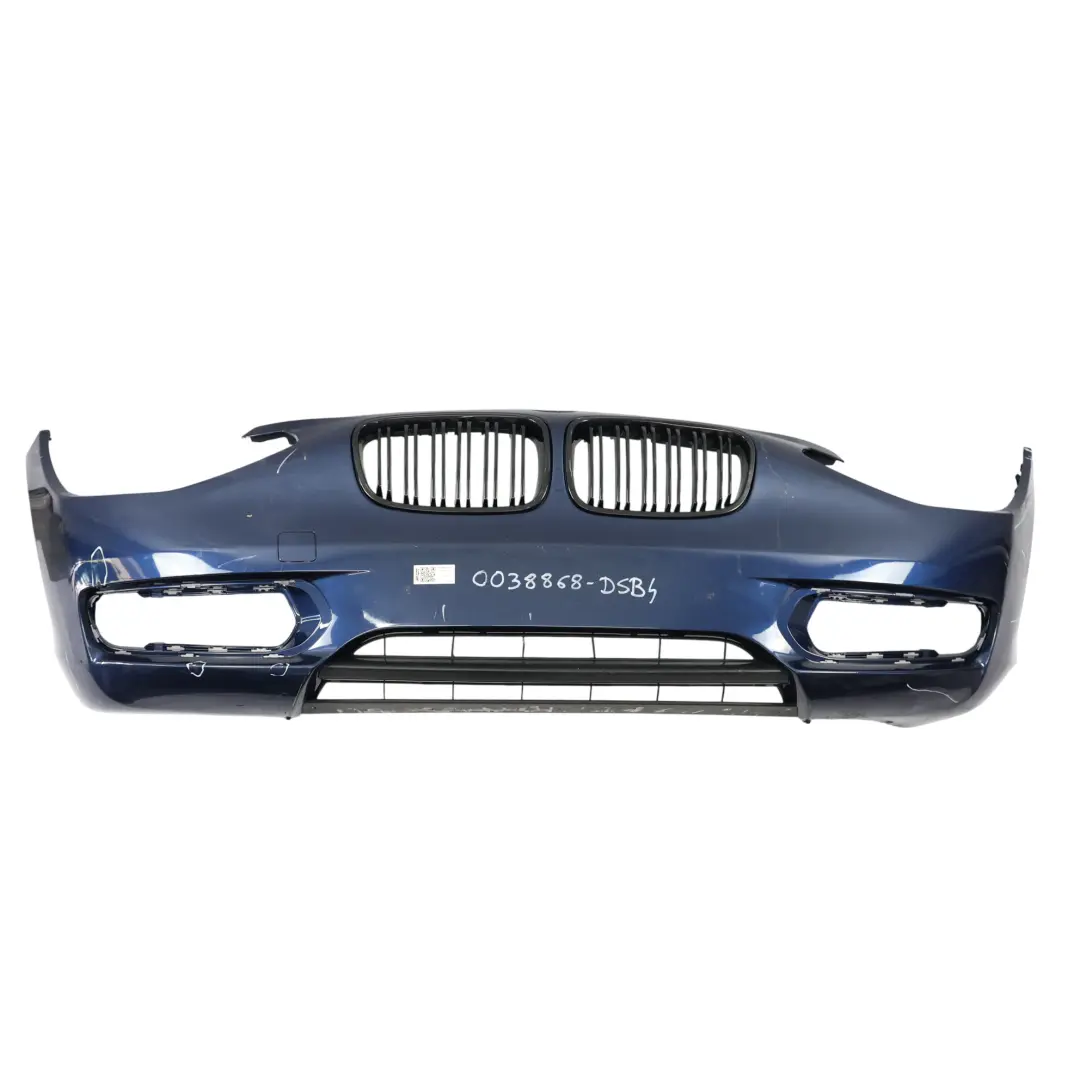 BMW F20 F21 Bumper Front Trim Panel Covering Tiefseeblau Blue Metallic - A76 - SKU 0038868-DSB4 - Part number 0038868