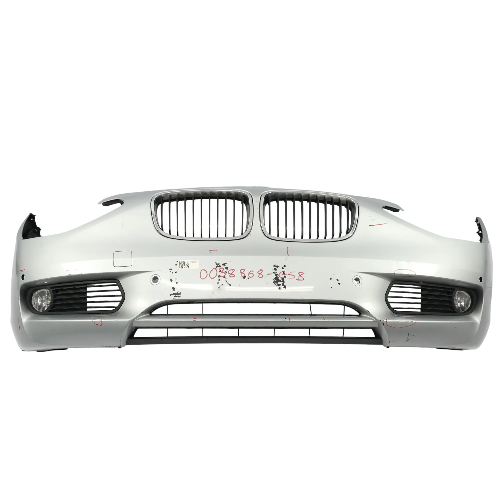 BMW F20 F21 Zderzak Przedni Glacier Silver Srebrny Metalik - A83