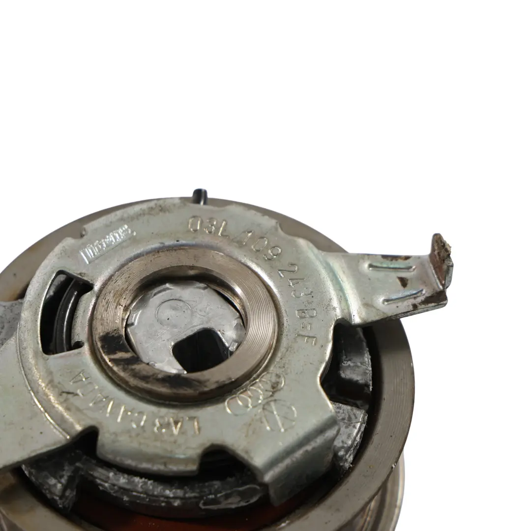 Timing Belt Tensioner Roller 2.0 TDI to Audi A3 8P A4 B7 TT 8J with Part number 03L109243B Audi A3 8P A4 B7 TT 8J Timing Belt Tensioner Roller 2.0 TDI - SKU 03L109243B - Part number 03L109243B