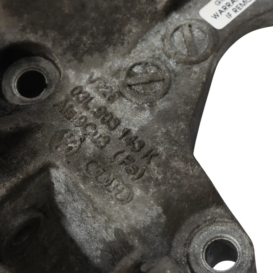 Audi A4 B8 2.0 TDI Lichtmaschinenhalterung Spannrolle Halterung - SKU 03L903143K - Teilenummer 03L903143K