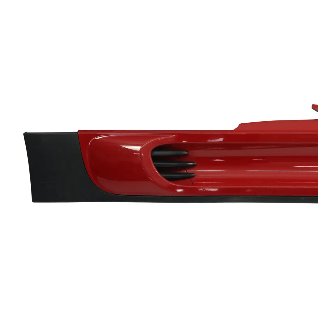  Side Skirt Mini R56 R57 JCW Right Door O/S Side Trim Panel Cover Chili Red - 851 - SKU 0404114-CHRED1 - Part number 0404114