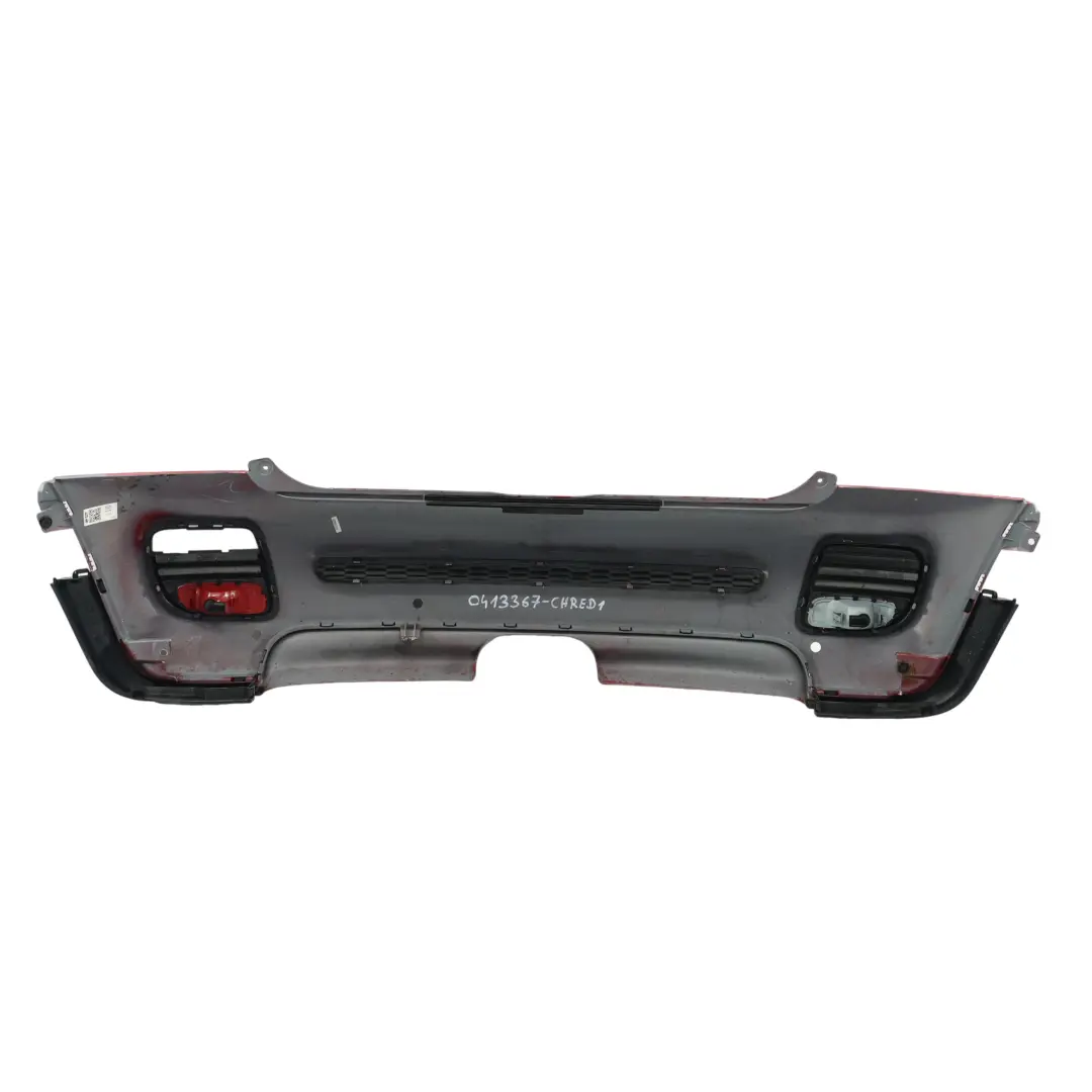 Embellecedor parachoques trasero JCW Aerokit Chili Red - 851 para Mini R56 R57 con número de pieza 0413367 Mini R56 R57 Embellecedor parachoques trasero JCW Aerokit Chili Red - 851 - SKU 0413367-CHRED1 - Número de pieza 0413367