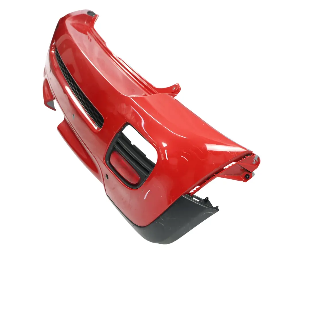 Mini R56 R57 Embellecedor parachoques trasero JCW Aerokit Chili Red - 851 - SKU 0413367-CHRED1 - Número de pieza 0413367