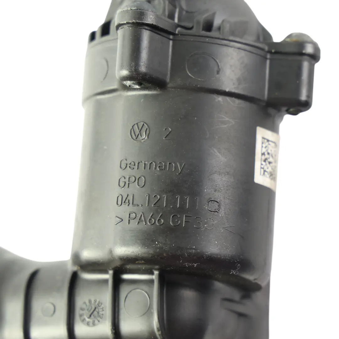 Conector Tubo Carcasa Termostato Bomba Agua para Audi TT FV A3 8V con número de pieza 04L121026Q Audi TT FV A3 8V Conector Tubo Carcasa Termostato Bomba Agua - SKU 04L121026Q-1 - Número de pieza 04L121026Q