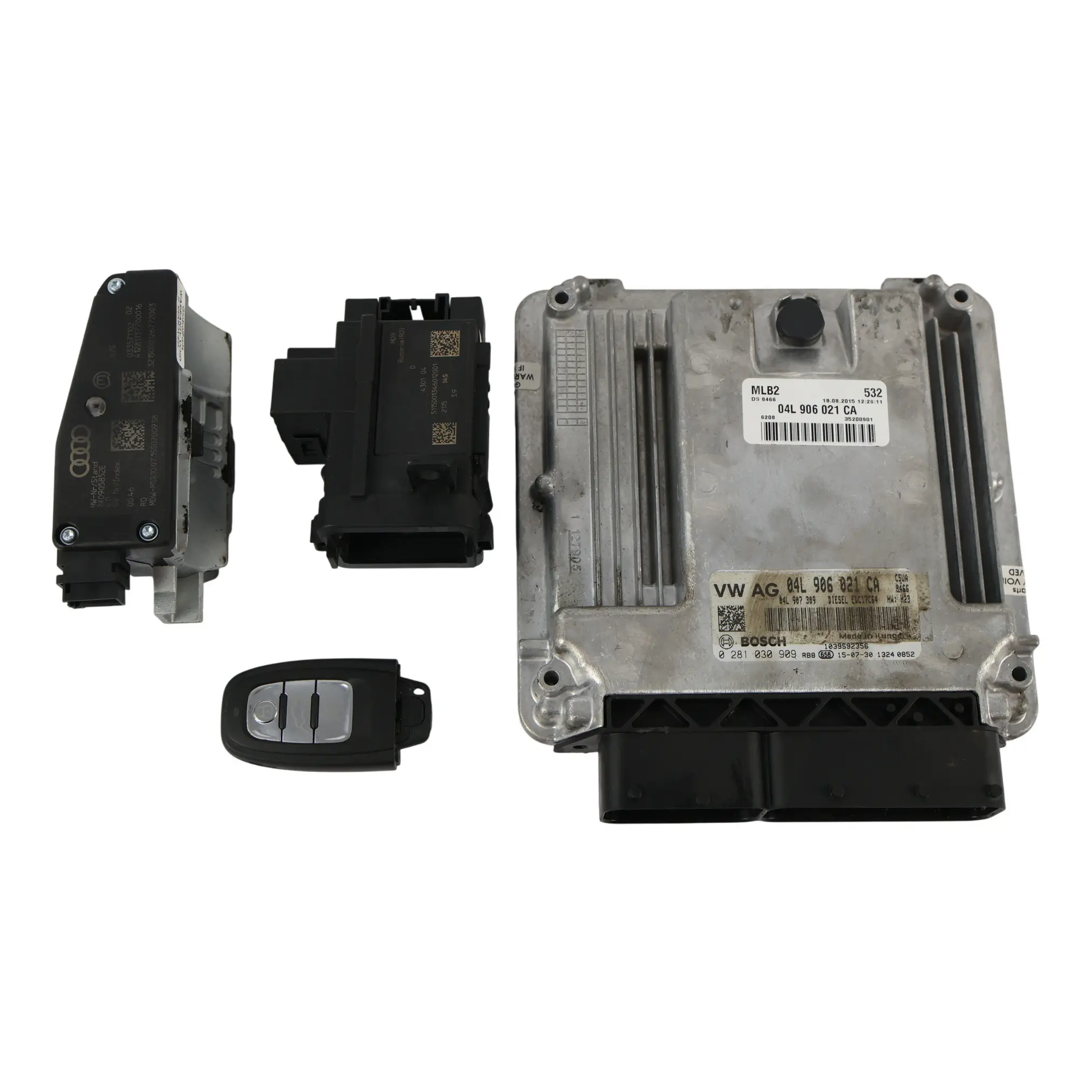 Audi A4 B8 2.0 TDI CSUA 150HP Centralina Motore ECU KIT 04L906021CA Automatico