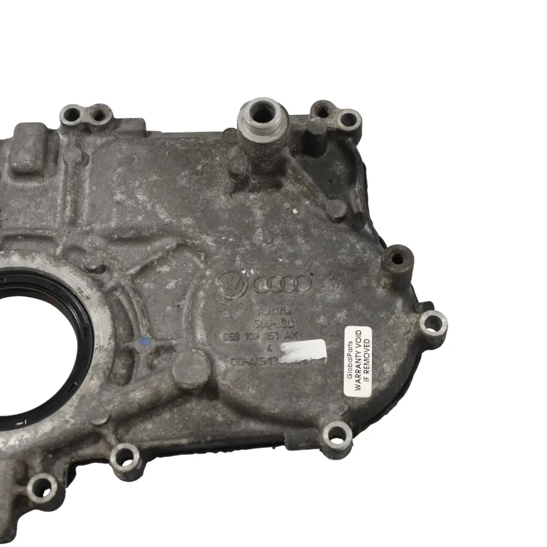 Volkswagen Touareg 7L Audi Q7 4L Crankshaft Housing Cover 3.0 TDI - SKU 059103153AK - Part number 059103153AK