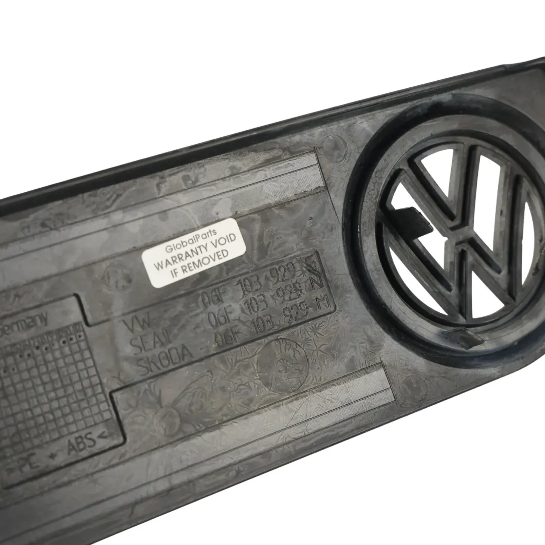 1F Golf 1K Jetta 1K Passat 3C Motorabdeckung FSI für Volkswagen Eos mit Teilenummer 06F103929G Volkswagen Eos 1F Golf 1K Jetta 1K Passat 3C Motorabdeckung FSI - SKU 06F103929G - Teilenummer 06F103929G