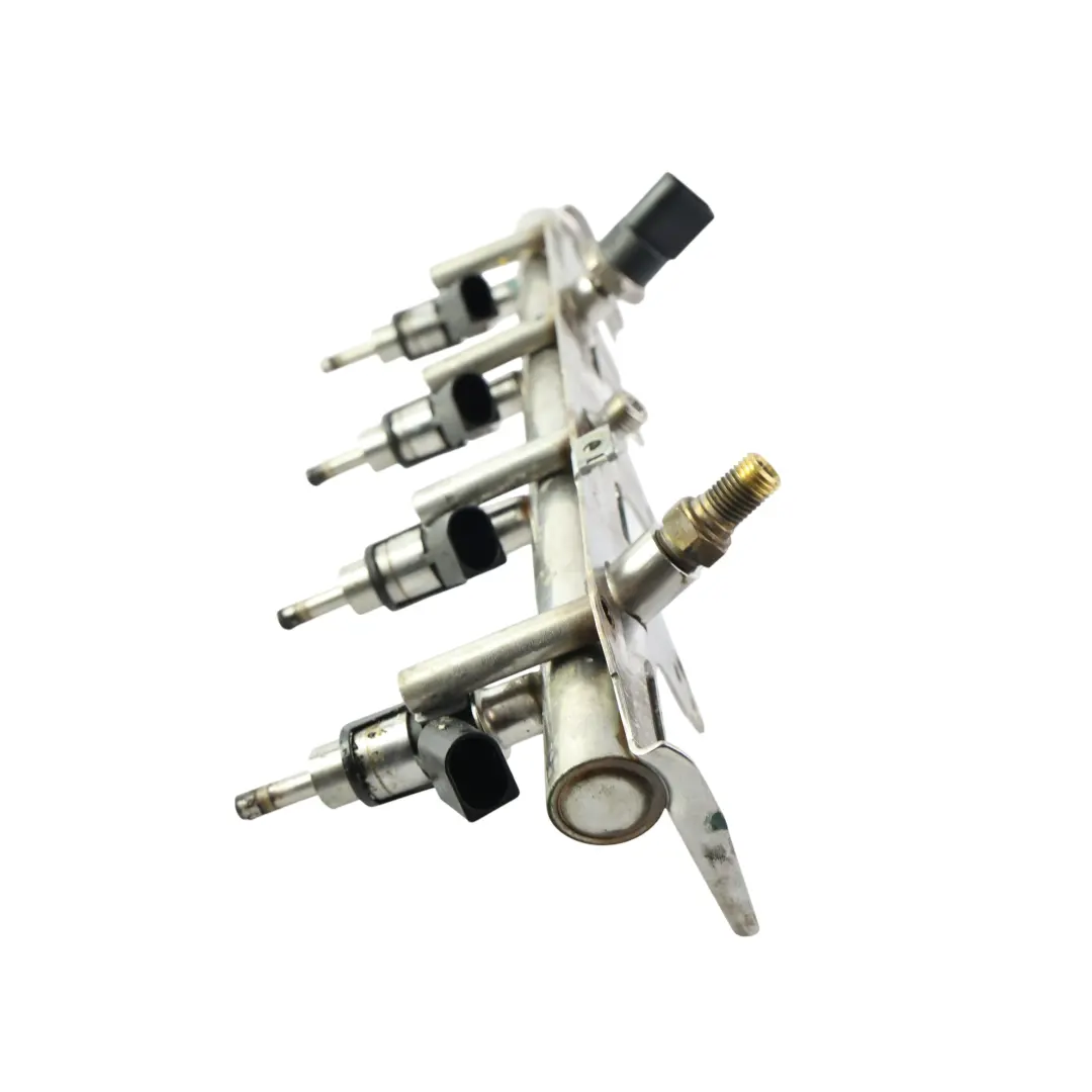Strip Rail Injectors 2.0 TFSI BWA 06F133317L to Audi A4 B7 TT 8J Fuel Injection with Part number 06F133317G Audi A4 B7 TT 8J Fuel Injection Strip Rail Injectors 2.0 TFSI BWA 06F133317L - SKU 06F133317G-2 - Part number 06F133317G