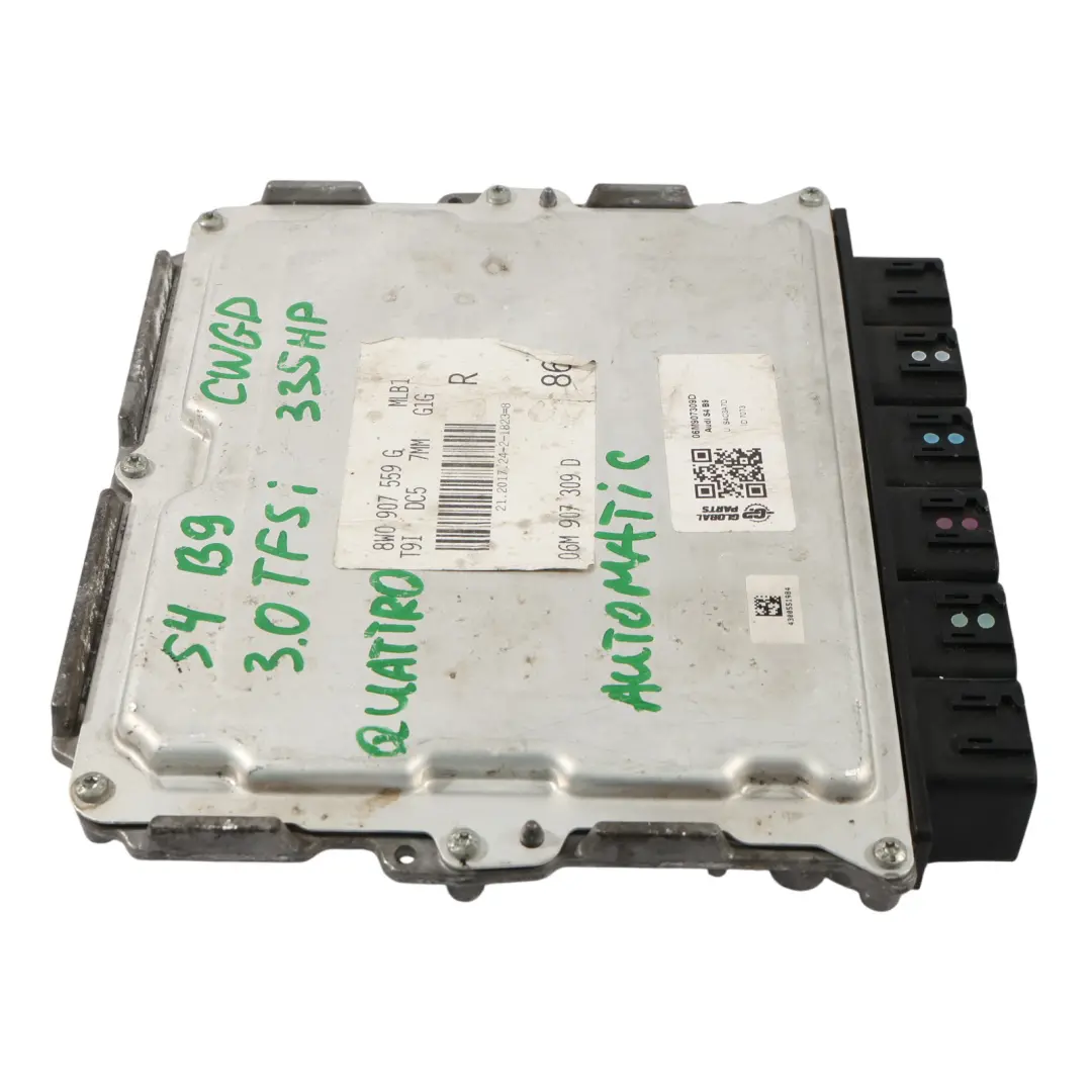 Audi A4 S4 B9 3.0 TFSI 355HP CWGD Quattro Engine Control Unit ECU - SKU 06M907309D - Part number 06M907309D
