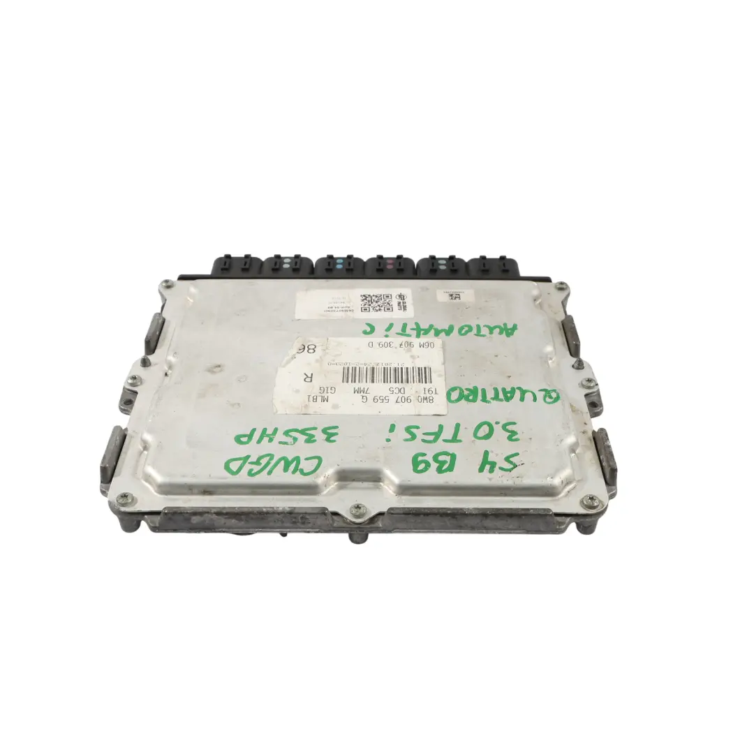 355HP CWGD Quattro Engine Control Unit ECU to Audi A4 S4 B9 3.0 TFSI with Part number 06M907309D Audi A4 S4 B9 3.0 TFSI 355HP CWGD Quattro Engine Control Unit ECU - SKU 06M907309D - Part number 06M907309D
