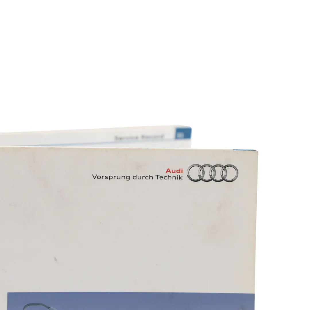 Owners Handbook Service Shedulde to Audi A4 B8 with Part number 1025638S225 Audi A4 B8 Owners Handbook Service Shedulde - SKU 1025638S225 - Part number 1025638S225