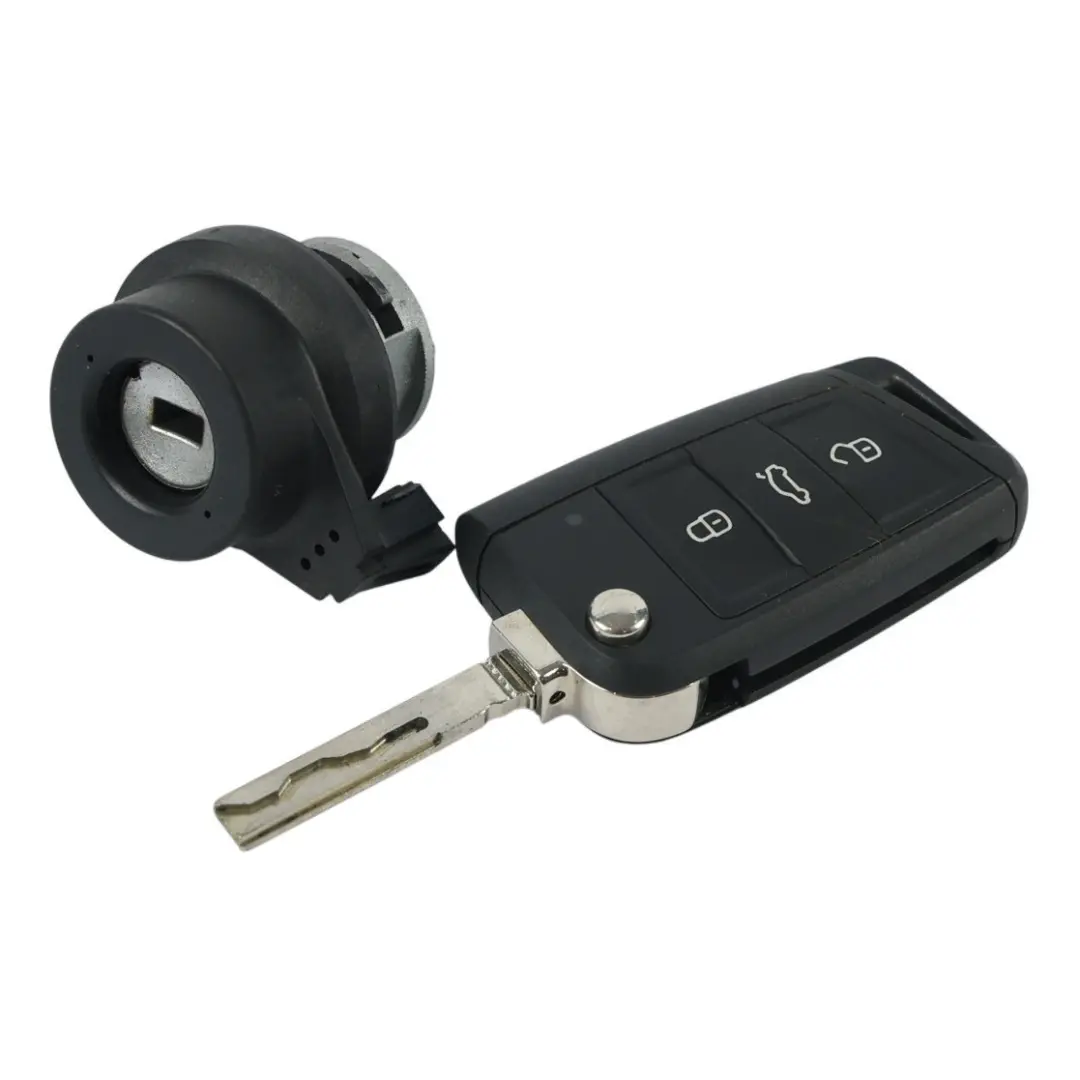 Mk3 5F Zündschloss Set Mit Schlüssel für Volkswagen Seat Leon mit Teilenummer 107905855AJ Volkswagen Seat Leon Mk3 5F Zündschloss Set Mit Schlüssel - SKU 107905855AJ-1 - Teilenummer 107905855AJ