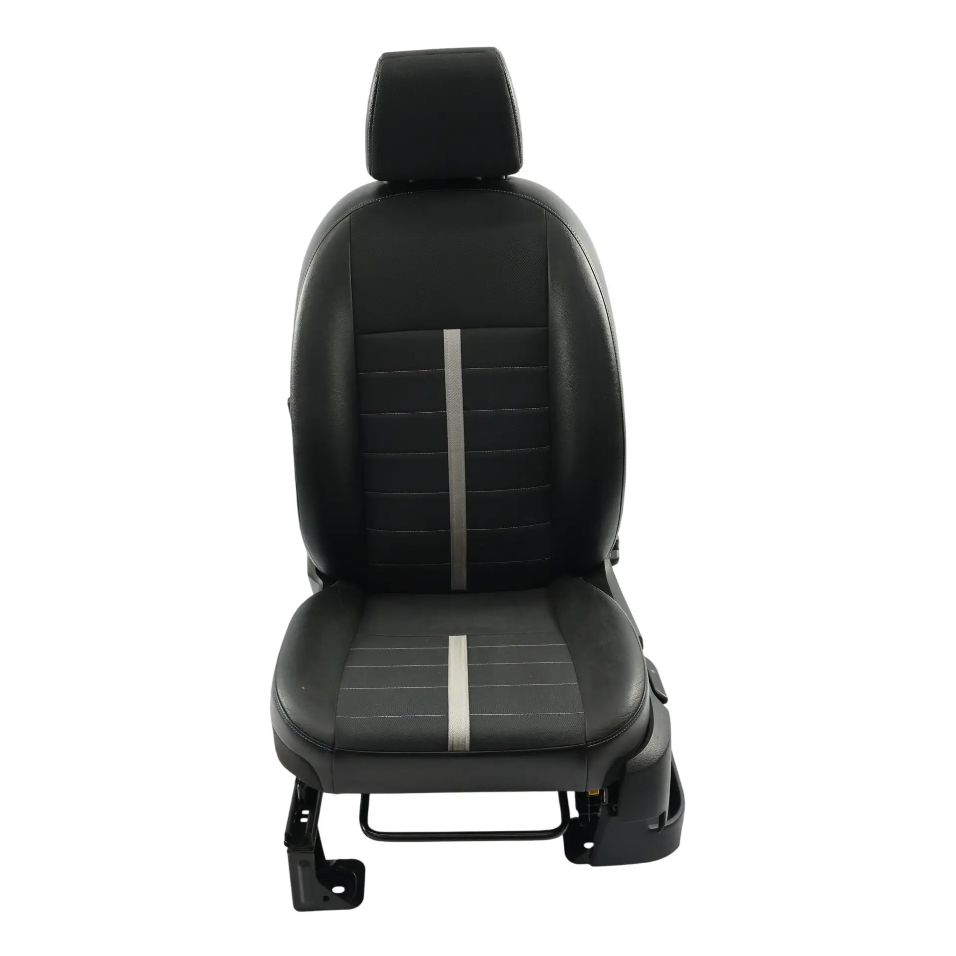 Ford Kuga Mk1 Front Passenger Seat Left N/S Half Leather Airfield Anthracite