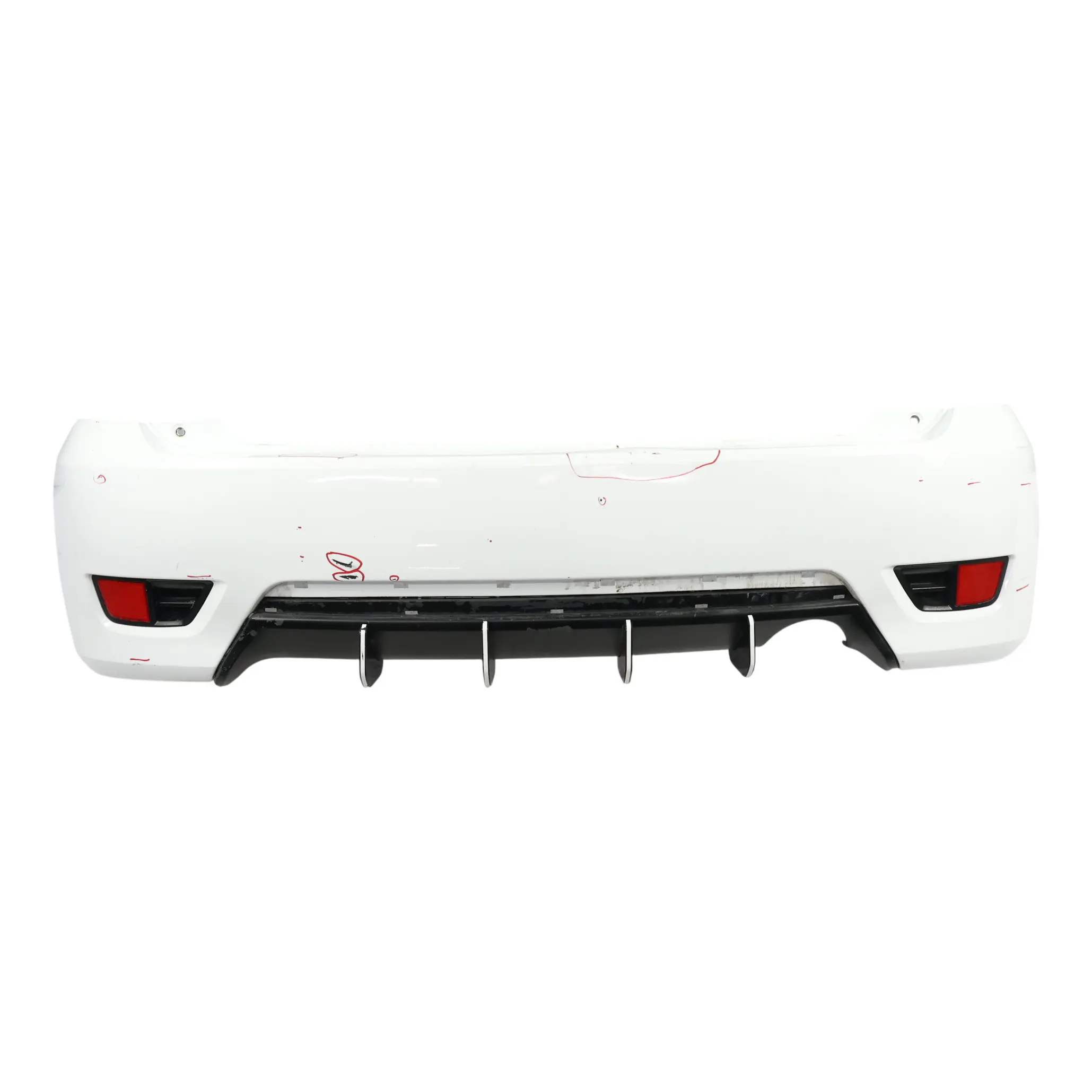 Ford Fiesta Mk5 Rear Bumper Trim Panel Cover ST Line Frozen White - Z2