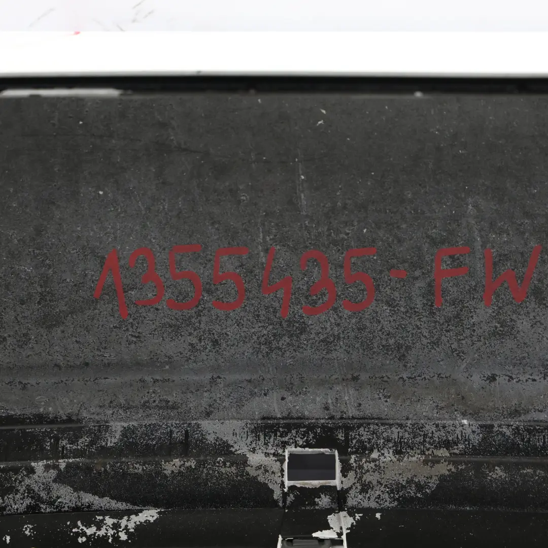 Mk5 Rear Bumper Trim Panel Cover ST Line Frozen White - Z2 to Ford Fiesta with Part number 1355435 Ford Fiesta Mk5 Rear Bumper Trim Panel Cover ST Line Frozen White - Z2 - SKU 1355435-FW - Part number 1355435