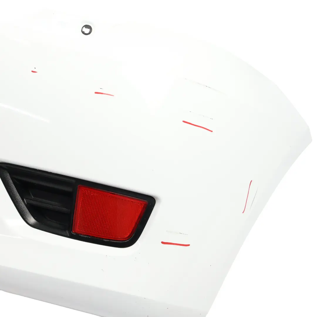 Mk5 Rear Bumper Trim Panel Cover ST Line Frozen White - Z2 to Ford Fiesta with Part number 1355435 Ford Fiesta Mk5 Rear Bumper Trim Panel Cover ST Line Frozen White - Z2 - SKU 1355435-FW - Part number 1355435