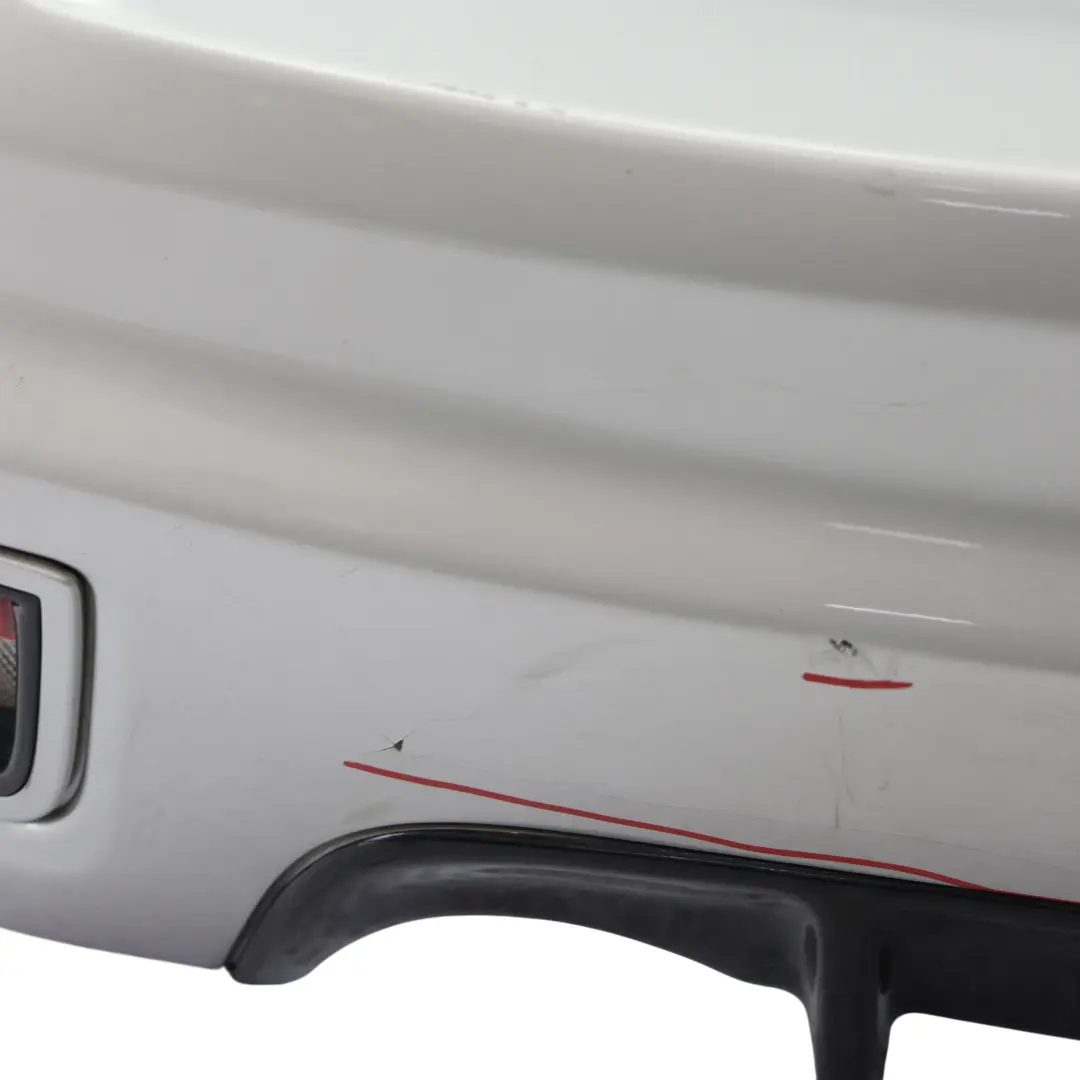 Ford Focus Mk2 Rear Bumper Covering Panel ST Line Moondust Silver Metallic - ZJ - SKU 1424081-MDS - Part number 1424081