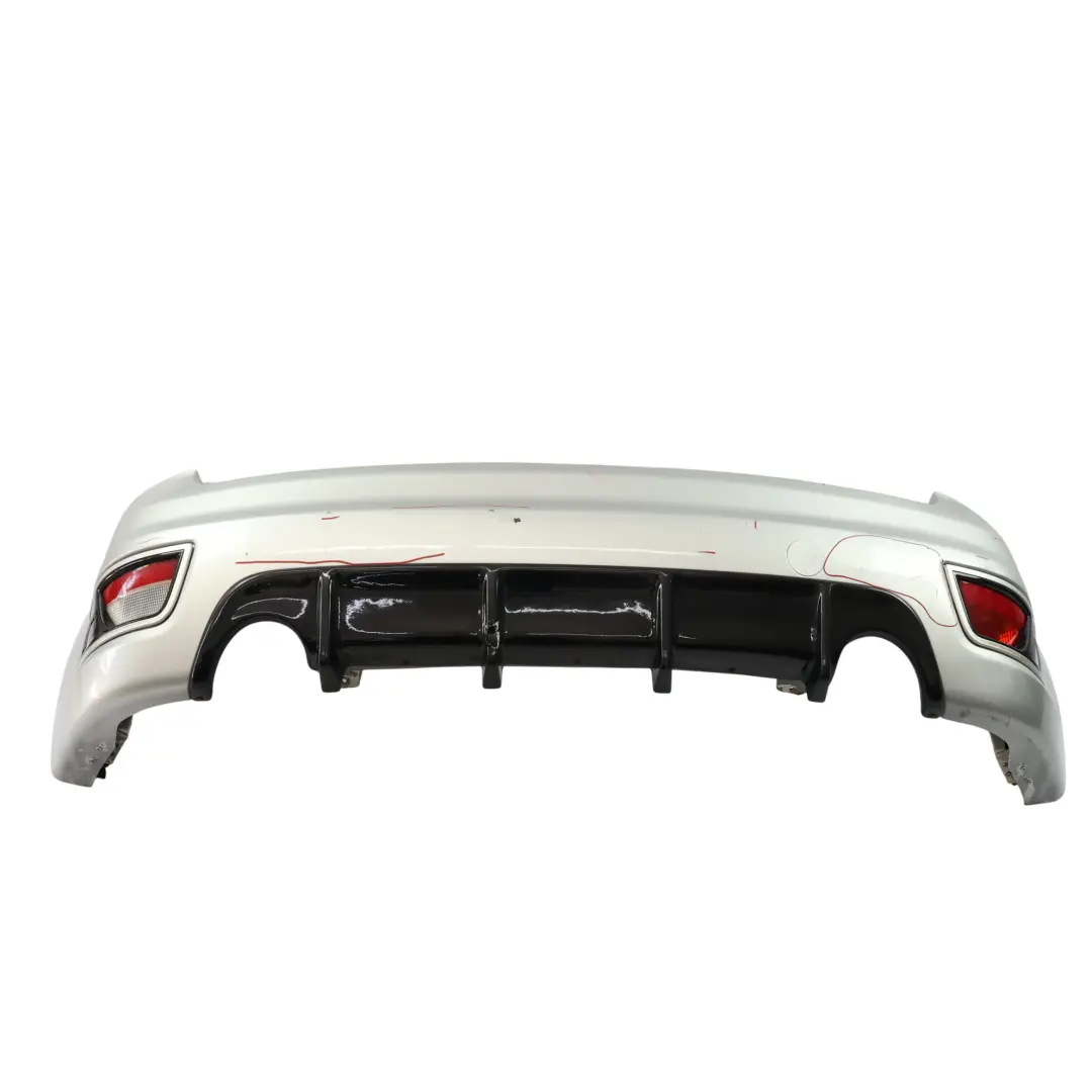 Ford Focus Mk2 Rear Bumper Covering Panel ST Line Moondust Silver Metallic - ZJ - SKU 1424081-MDS - Part number 1424081