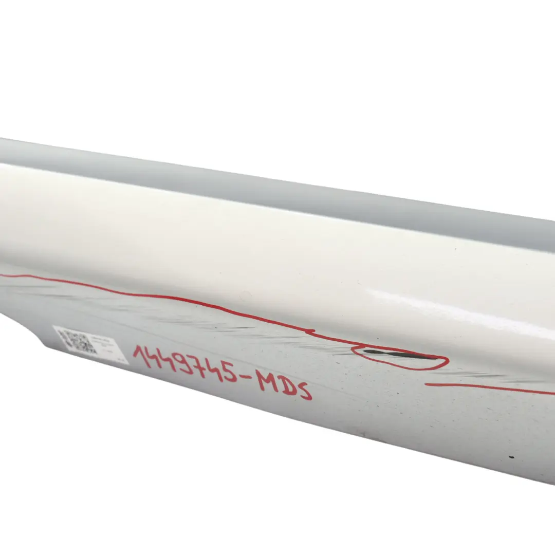 Ford Focus Mk2 ST Side Skirt Sill Strip Cover Right O/S Moondust Silver - ZJ - SKU 1449745-MDS - Part number 1449745