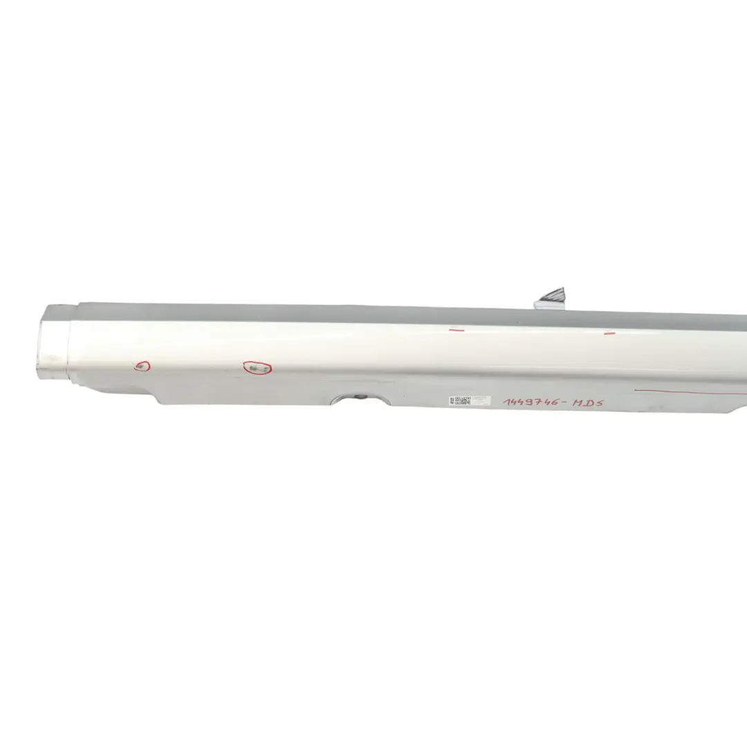 Mk2 ST Line Side Skirt Sill Strip Cover Left N/S Moondust Silver - ZJ to Ford Focus with Part number 1449746 Ford Focus Mk2 ST Line Side Skirt Sill Strip Cover Left N/S Moondust Silver - ZJ - SKU 1449746-MDS - Part number 1449746