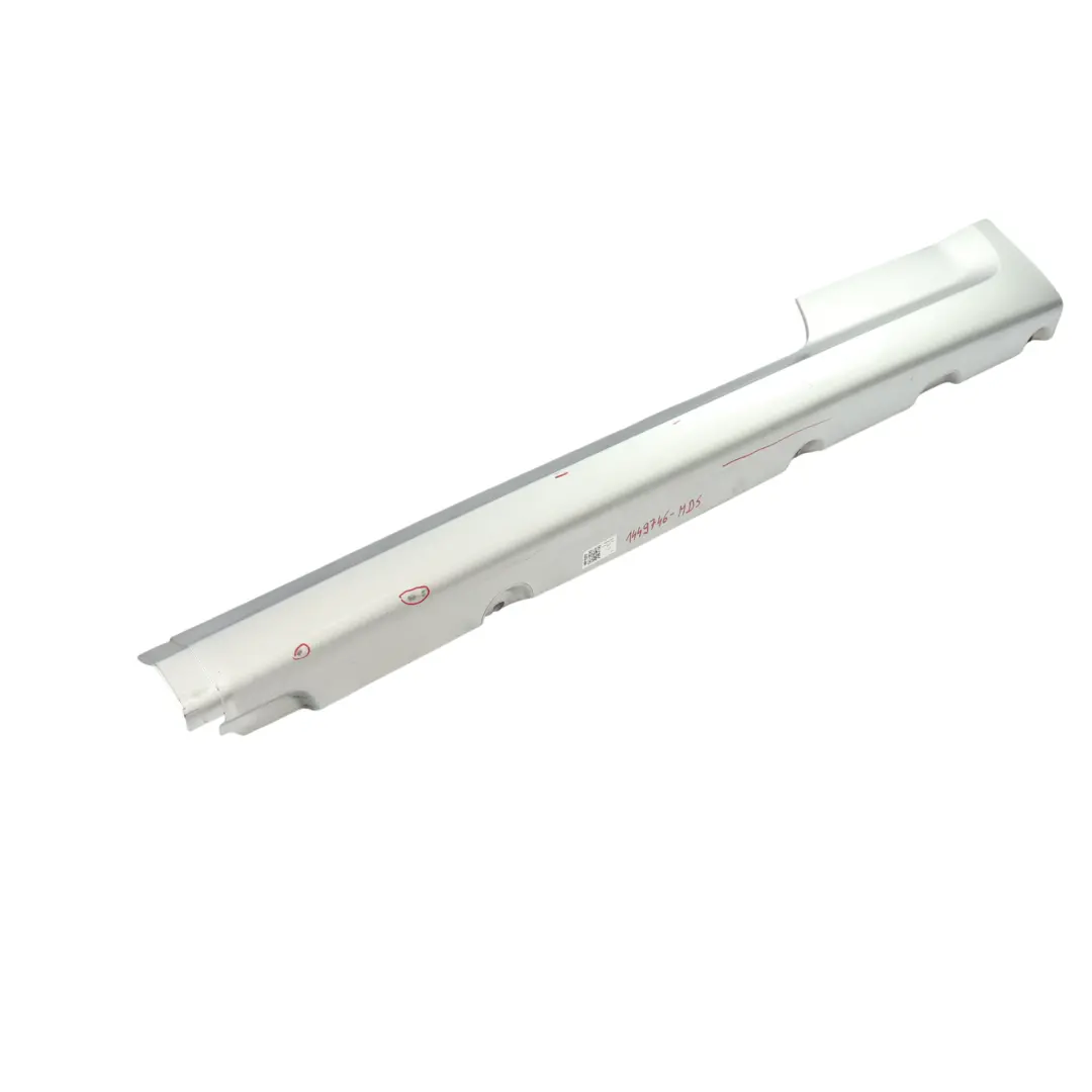 Ford Focus Mk2 ST Line Moldura Lateral Faldon Izquierda Plata Moondust ZJ - SKU 1449746-MDS - Número de pieza 1449746