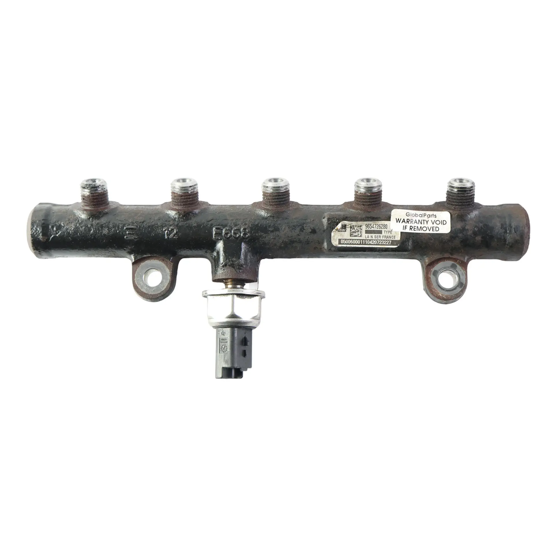 Ford Focus Mk2 Hochdruck Kraftstoff Einspritzleiste 2.0 TDCI 9654726280