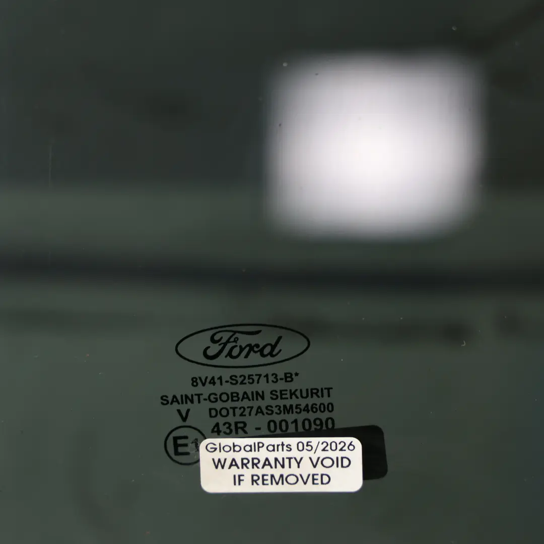 Ford Kuga MK1 Fensterscheibe Tür Hinten Links AS3 Getönt 8V41-S25713-BB - SKU 1497998 - Teilenummer 1497998