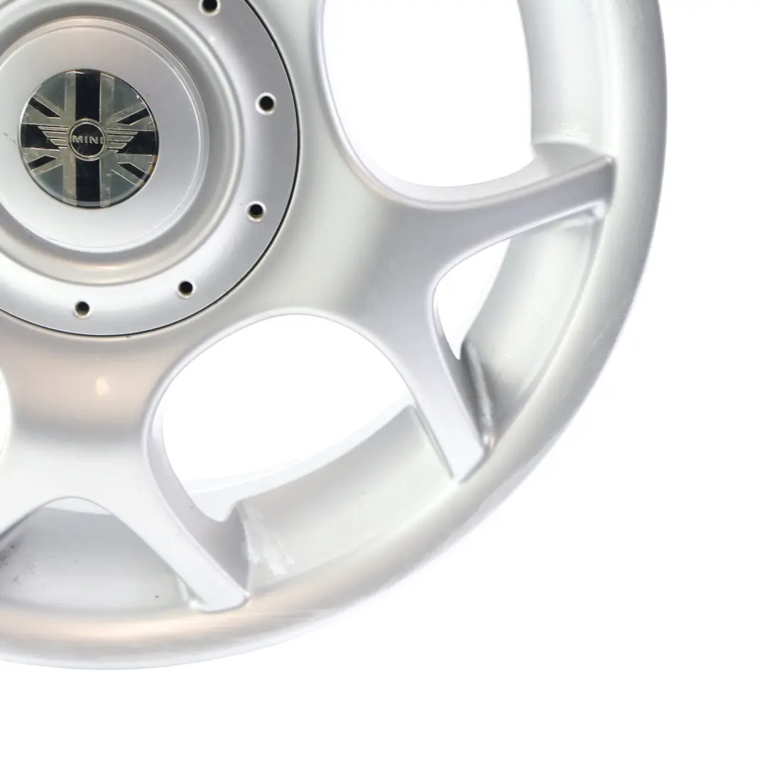 Llanta De aleacion plateada 16" 6,5J ET:48 X-Lite 84 para Mini Cooper One R50 R52 R53 con número de pieza 1512350 Mini Cooper One R50 R52 R53 Llanta De aleacion plateada 16" 6,5J ET:48 X-Lite 84 - SKU 1512350-1 - Número de pieza 1512350