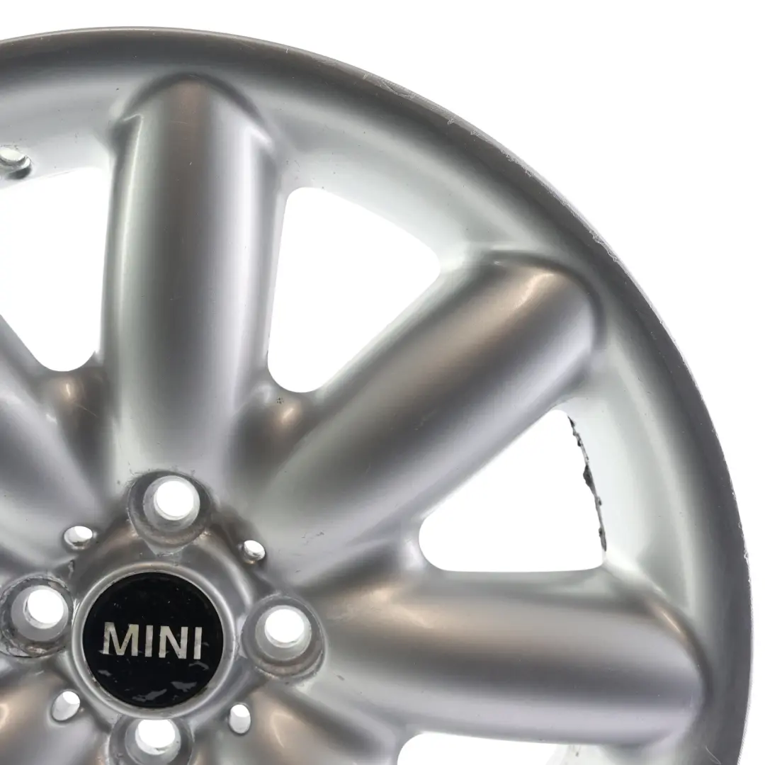 Argento Cerchio AlluMini o 17" ET: 48 7J Raggio 85 per Mini Cooper R50 R55 R56 R57 con numero di parte 1512352 Mini Cooper R50 R55 R56 R57 Argento Cerchio AlluMini o 17" ET: 48 7J Raggio 85 - SKU 1512352-2 - Numero di parte 1512352