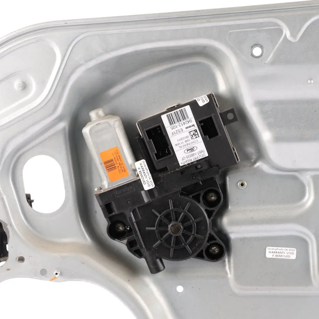 MK1 Front Door Window Regulator Motor Mechanism Right O/S to Ford Kuga with Part number 1527941 Ford Kuga MK1 Front Door Window Regulator Motor Mechanism Right O/S - SKU 1527941 - Part number 1527941