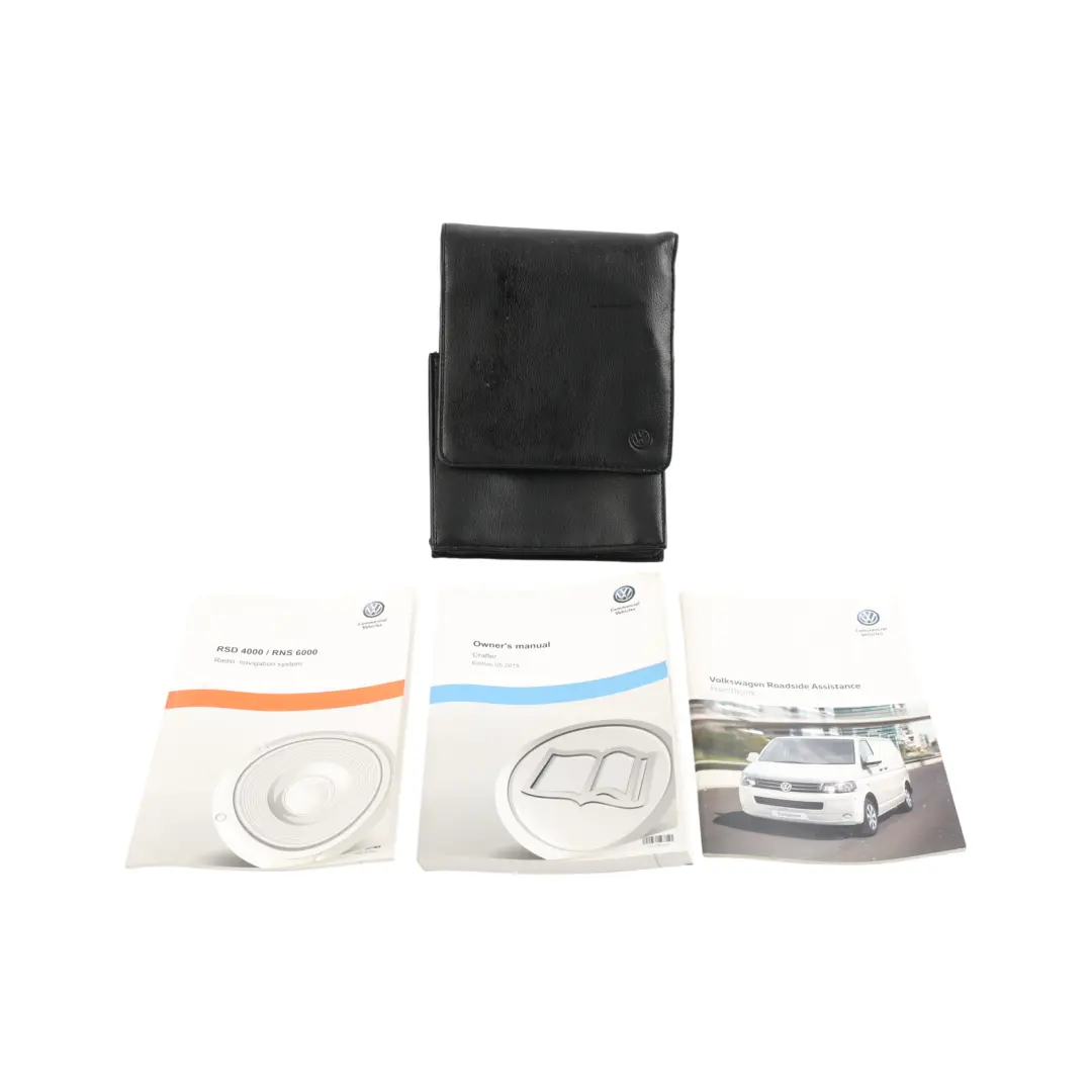 Service Book Booklet Case Pouch Wallet to VW Volkswagen Crafter 2E with Part number 1601CR1120 VW Volkswagen Crafter 2E Service Book Booklet Case Pouch Wallet - SKU 1601CR1120 - Part number 1601CR1120