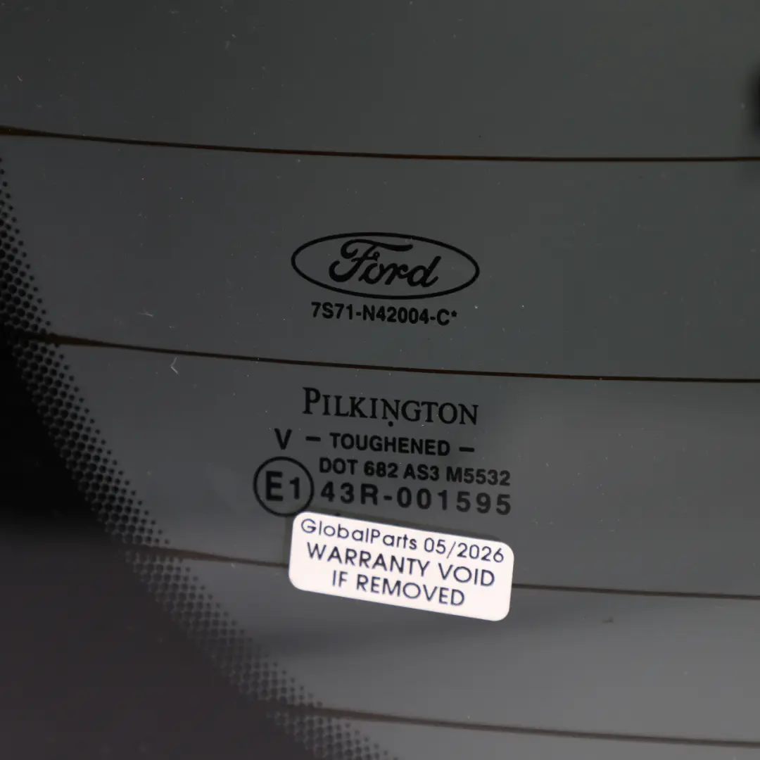 Ford Mondeo Mk4 Estate Boot Lid Tailgate Rear Window Glass AS3 2 - SKU 1724256 - Part number 1724256