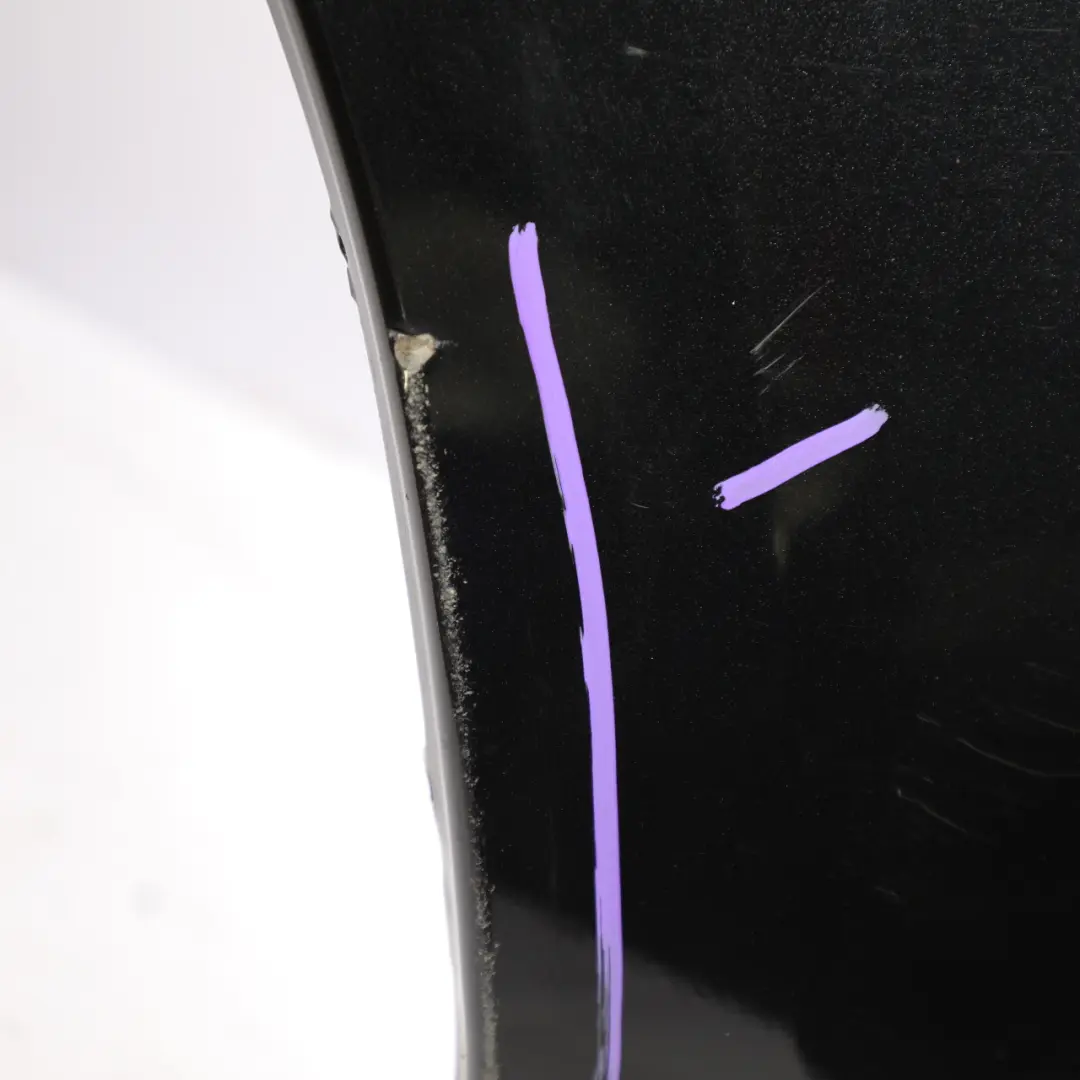 Mk6 Side Panel Front Left N/S Wing Fender Panther Black Metallic D9 to Ford Ranger with Part number 1729172 Ford Ranger Mk6 Side Panel Front Left N/S Wing Fender Panther Black Metallic D9 - SKU 1729172-PBL - Part number 1729172