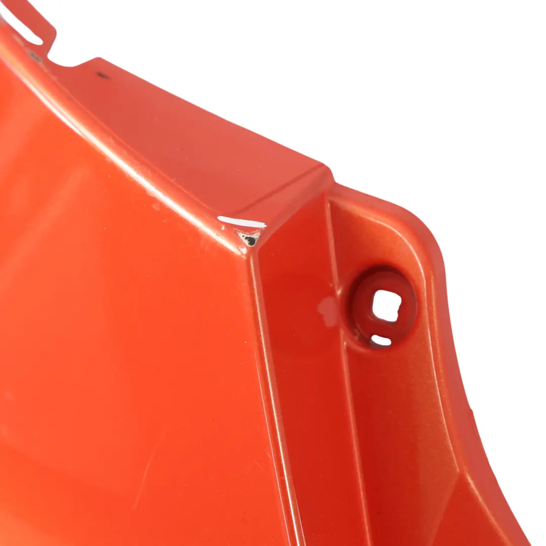 Bumper Trim Panel Cover ST Line Molten Orange - UY to Ford Fiesta Mk7 Rear with Part number 1730685 Ford Fiesta Mk7 Rear Bumper Trim Panel Cover ST Line Molten Orange - UY - SKU 1730685-MOOR - Part number 1730685