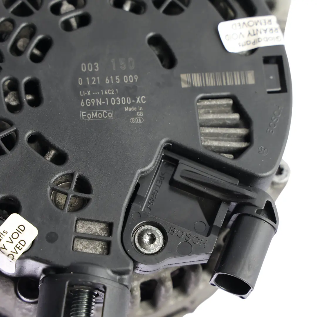 MK2 Lichtmaschine Generator 2.2 TDCI Diesel Motor 6G9N-10300-XC für Ford Galaxy mit Teilenummer 1762869 Ford Galaxy MK2 Lichtmaschine Generator 2.2 TDCI Diesel Motor 6G9N-10300-XC - SKU 1762869 - Teilenummer 1762869