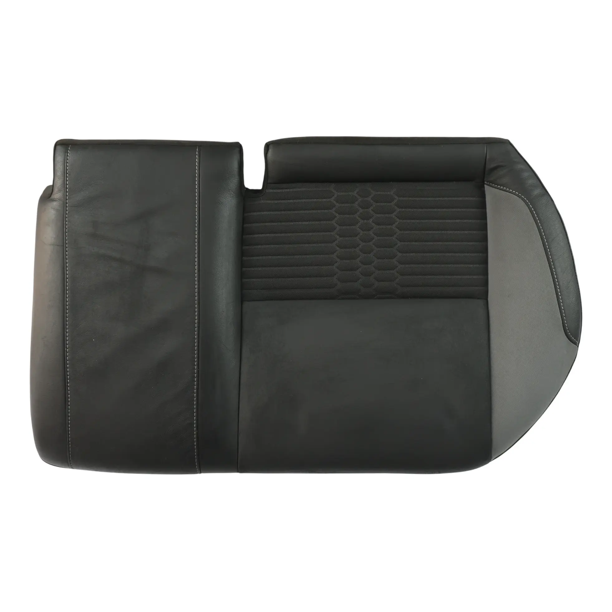 Ford Focus MK3 Funda Asiento Trasero Izquierdo Tela Cuero Torino Negro Gris