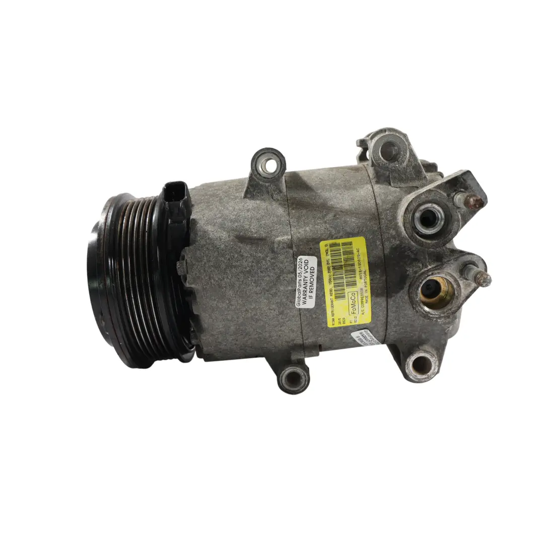 Conditioning A/C Compressor 1.6 EcoBoost AV11-19D629-AC to Ford Fiesta Mk7 Air with Part number 1858388 Ford Fiesta Mk7 Air Conditioning A/C Compressor 1.6 EcoBoost AV11-19D629-AC - SKU 1858388 - Part number 1858388