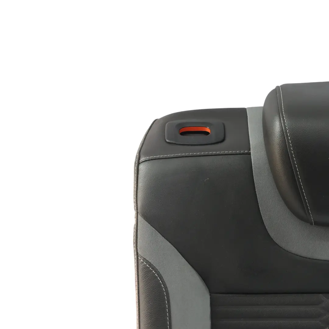 Ford Focus MK3 Rücksitzbank Rückenlehne Rechts Stoff Leder Torino Schwarz Grau - SKU 1901209 - Teilenummer 1901209