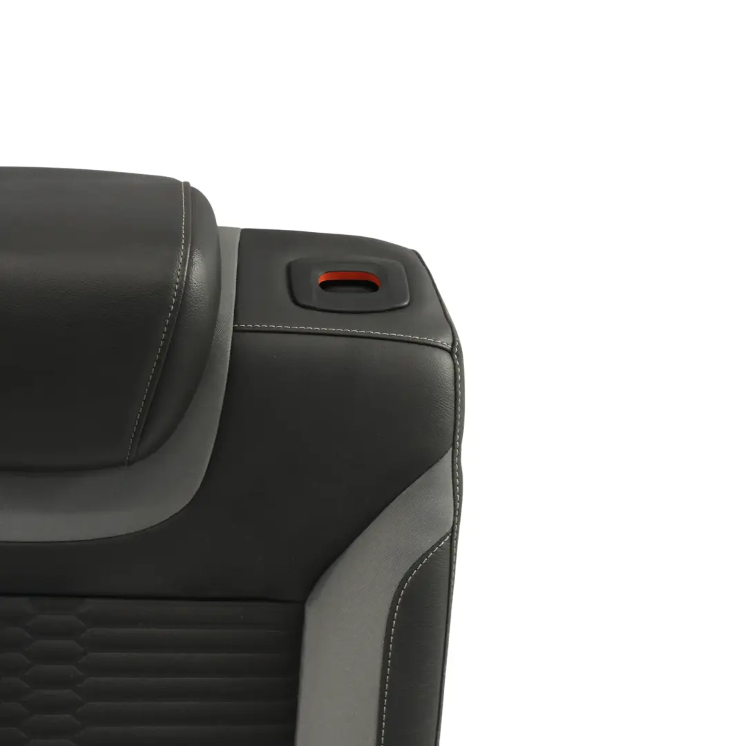 Ford Focus Mk3 Rear Seat Bench Backrest Left N/S Cloth Leather Torino Black Grey - SKU 1901214 - Part number 1901214