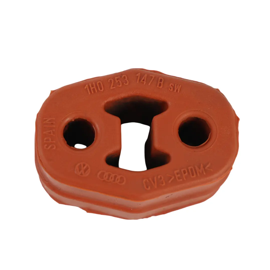 Support Montage Échappement Caoutchouc Rouge 6X0253147 pour Audi A1 8X VW Polo 6R à propos du numéro de pièce 1H0253147B Audi A1 8X VW Polo 6R Support Montage Échappement Caoutchouc Rouge 6X0253147 - SKU 1H0253147B-1 - Numéro de pièce 1H0253147B