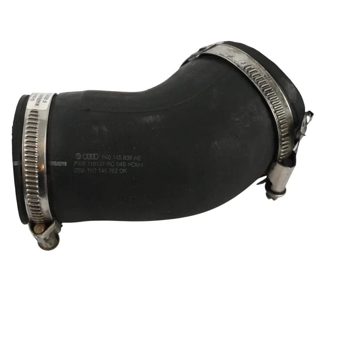 Audi TT 8J Charge Air Intercoler Intake Hose Pipe 2.0 TFSI - SKU 1K0145838AE - Part number 1K0145838AE