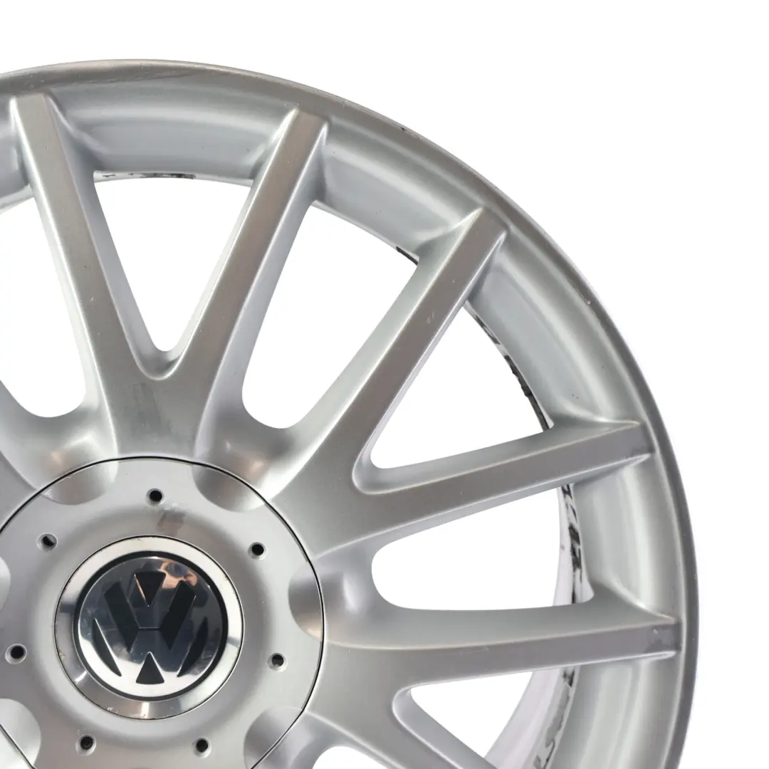 Mk5 Mk6 Silberne Leicht Metall Felge 17" ET:54 7J für VW Volkswagen Golf mit Teilenummer 1K0601025AN VW Volkswagen Golf Mk5 Mk6 Silberne Leicht Metall Felge 17" ET:54 7J - SKU 1K0601025AN-2 - Teilenummer 1K0601025AN