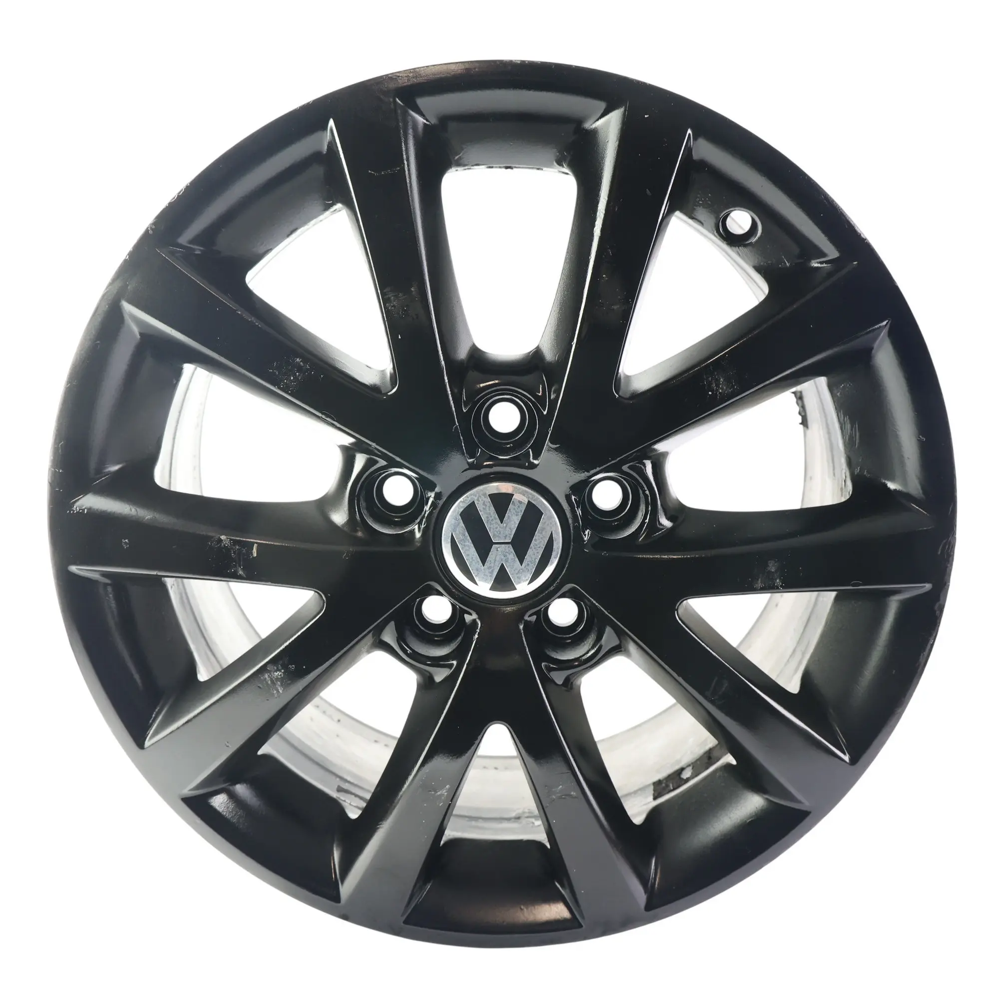 Volkswagen Golf MK6 Alu Felge Schwarz 16" 6.5J ET:50 1K0601025BS